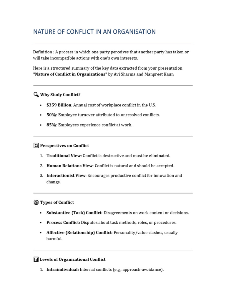DSE Conflict Resolution | PDF | Conflict (Process) | Alternative ...
