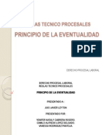 Principio Eventualidad