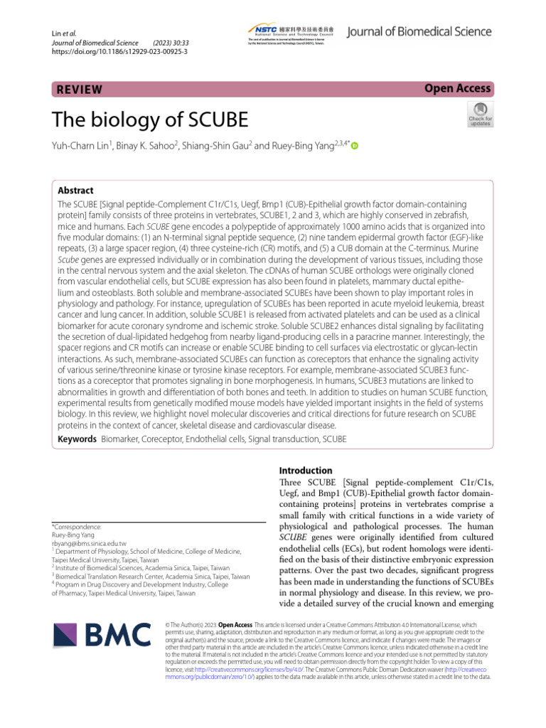 Scube Atif 2 | PDF | Protein Domain | Proteins