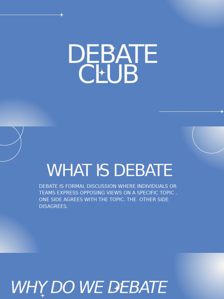 Blue and White Minimalist Group Project Presentation | PDF | Social ...