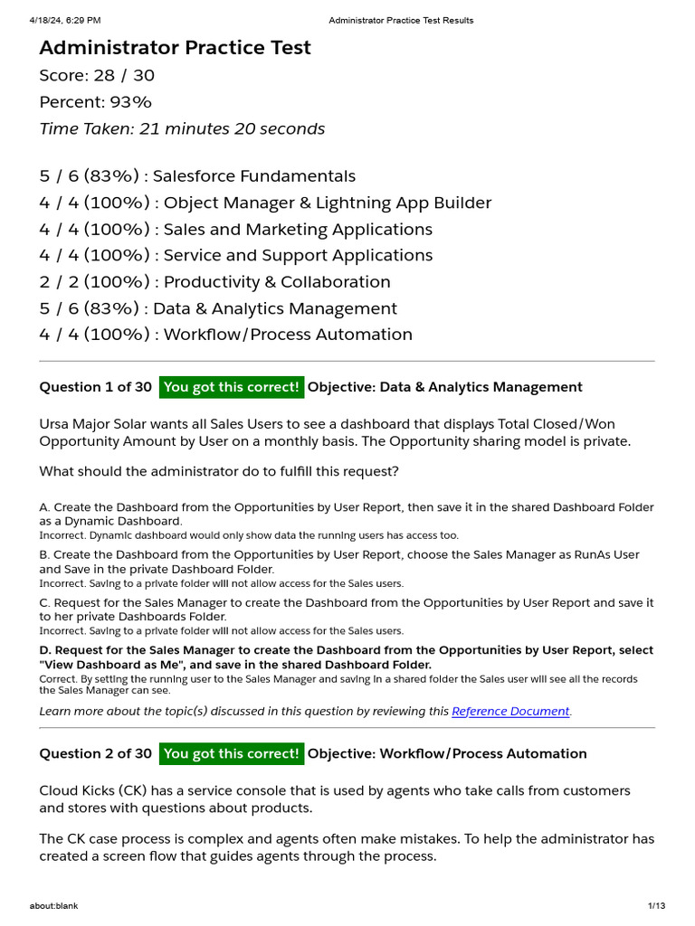 Administrator Practice Test Overview | PDF | Encryption | Queue ...