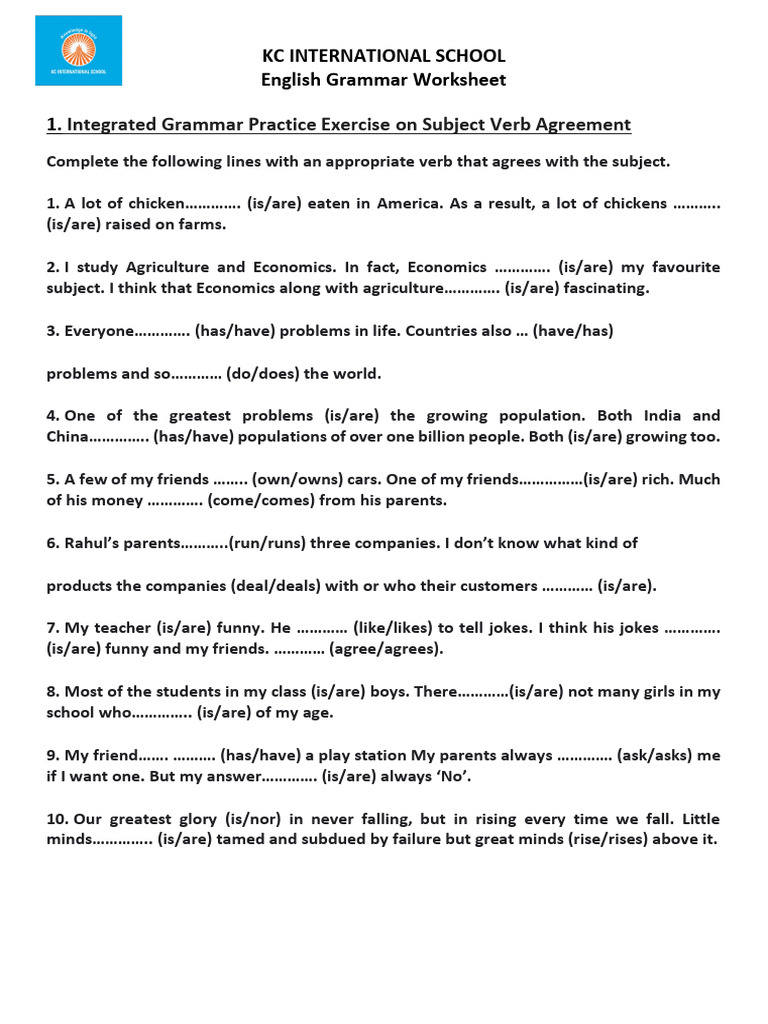 English Grammar Practice Exercises | PDF | Linguistics