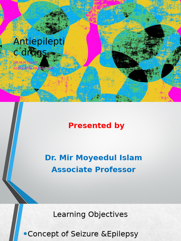 Classification of Antiepileptic Drugs | PDF | Epilepsy | Disorders ...