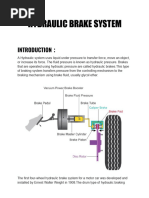 Overview of Hydraulic Brake Systems | PDF