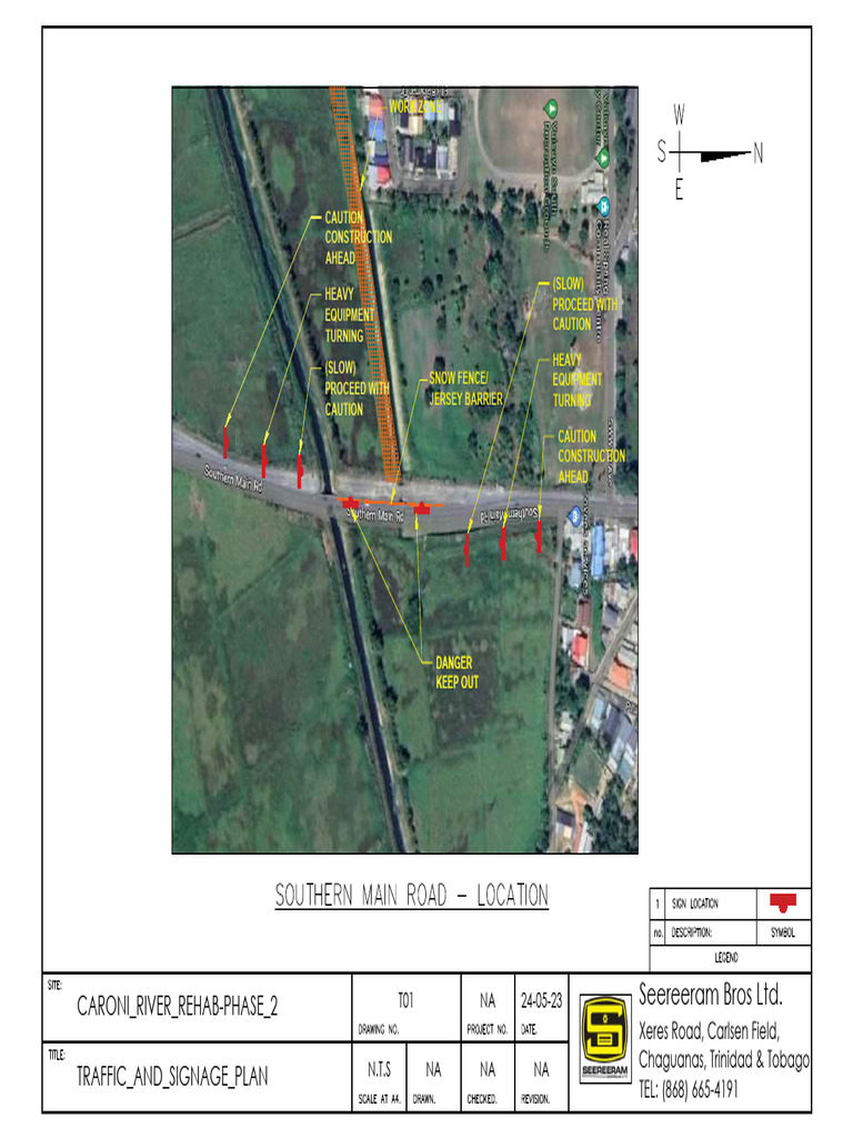 Caroni Traffic Signs - SMR - 1 - Rev 1132 | PDF