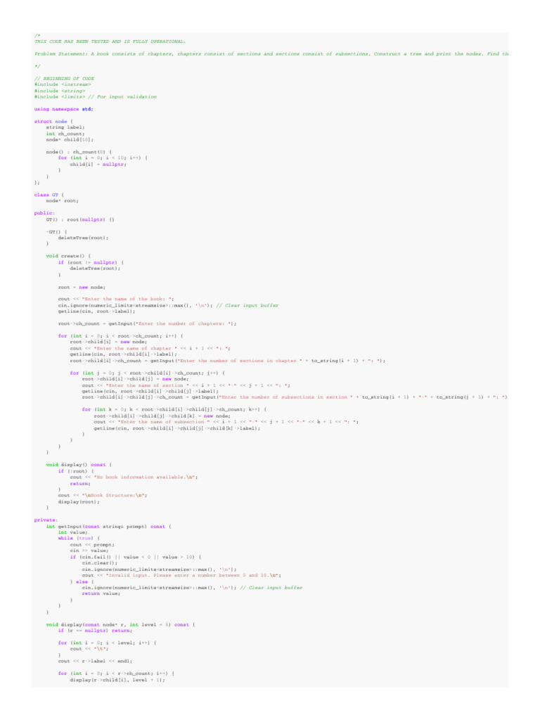 Lab Manual & Code - Dsal - 4 - 1737181975297 | PDF | Computer ...