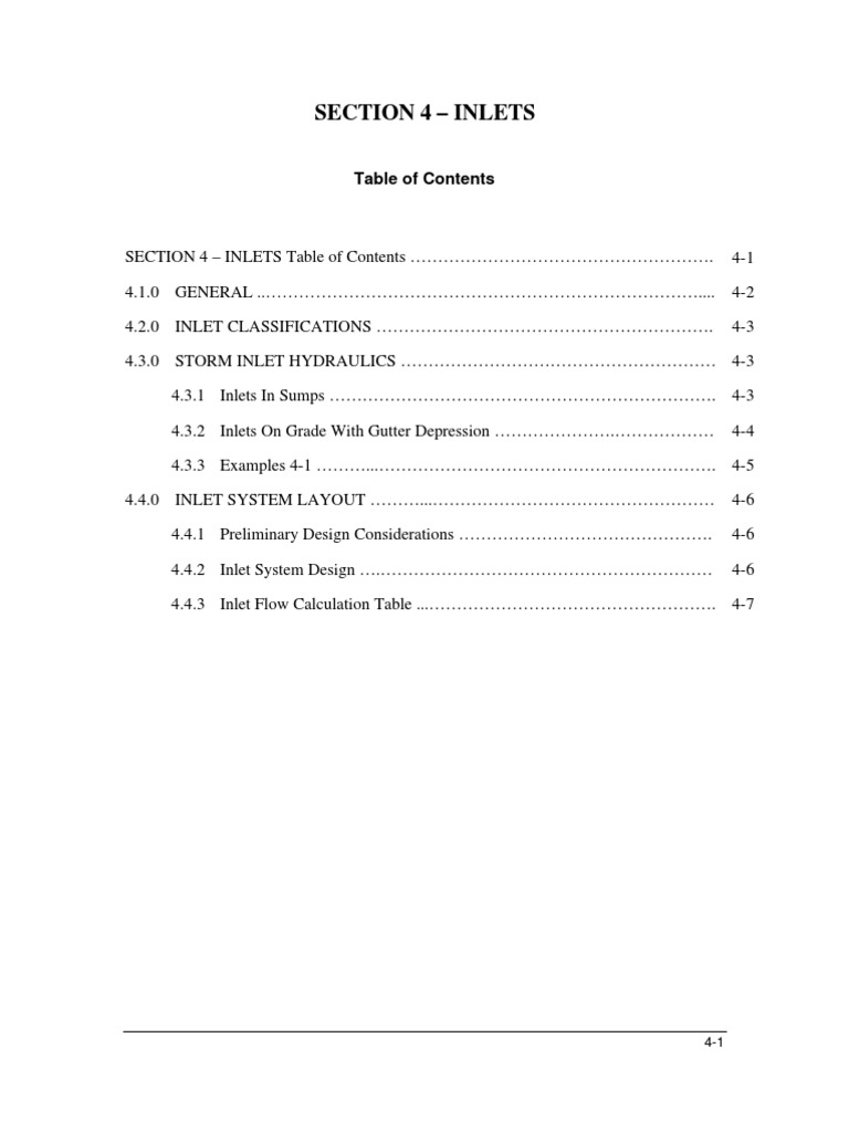 Types and Design of Stormwater Inlets | PDF | Surface Runoff | Drainage ...