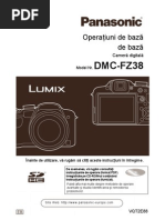 Manual de Utilizare Panasonic FZ38