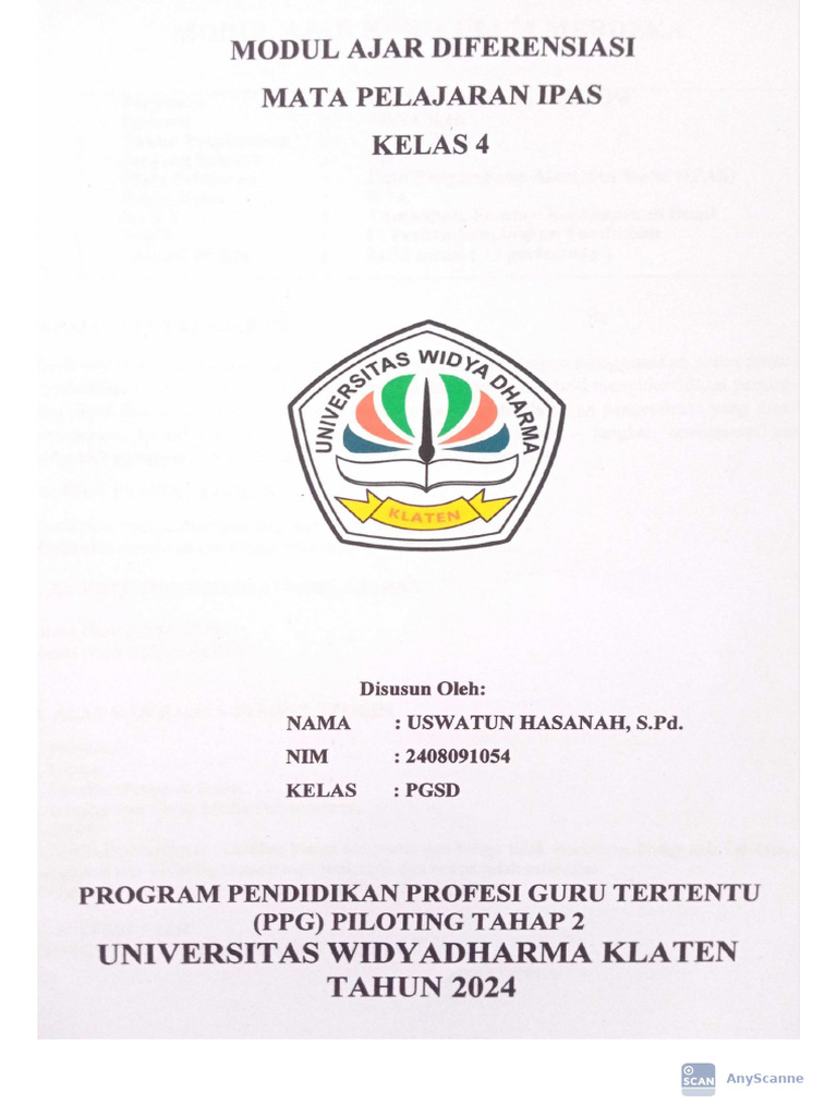 RPP Ukin Uswatun | PDF