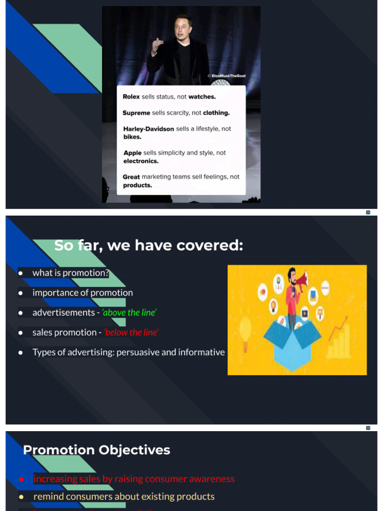 CH 20 - The Marketing Mix - Promotion and Place | PDF