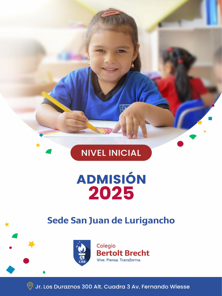 Nivel Inicial - Sede SJL | PDF | Educación de la primera infancia ...
