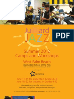 2012 Juilliard App