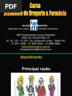 Curso Atendente de Farmacias e Drogarias