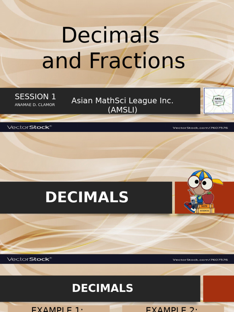 Decimals and Fractions | PDF | Chess | Chess Theory