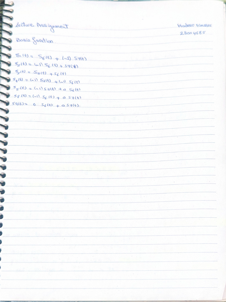 Assignment Lecture 4 | PDF