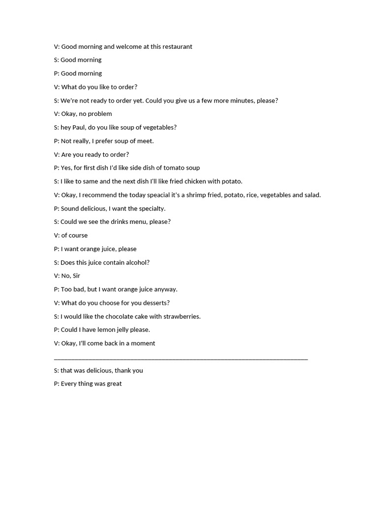 English3 Dialogo | PDF