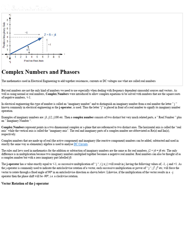 Adding Phasors in Polar Form | PDF | Complex Number | Mathematical Objects