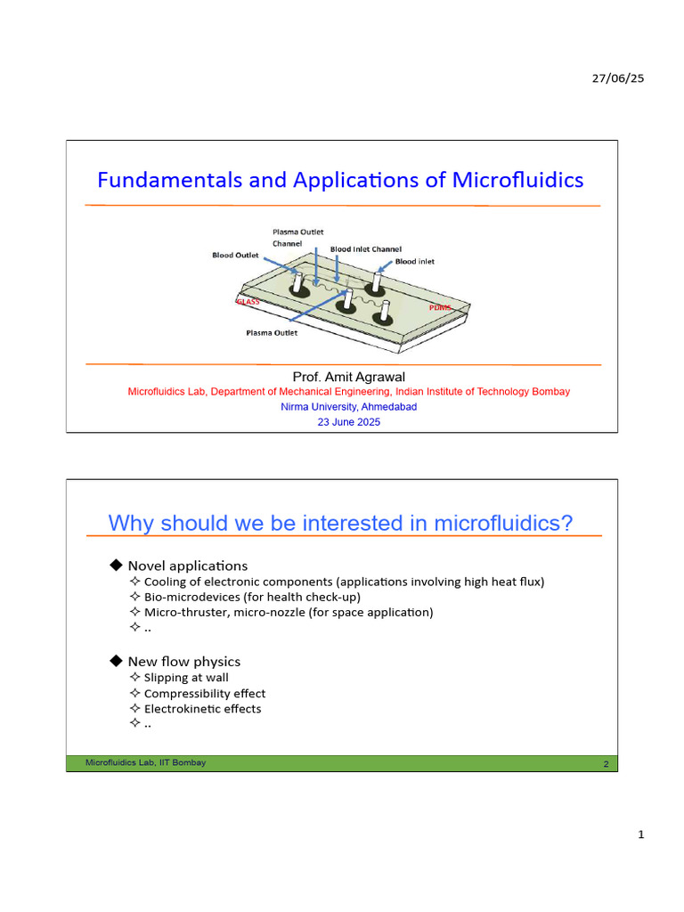Microfluidics Applications in Health Tech | PDF | Microfluidics | Platelet