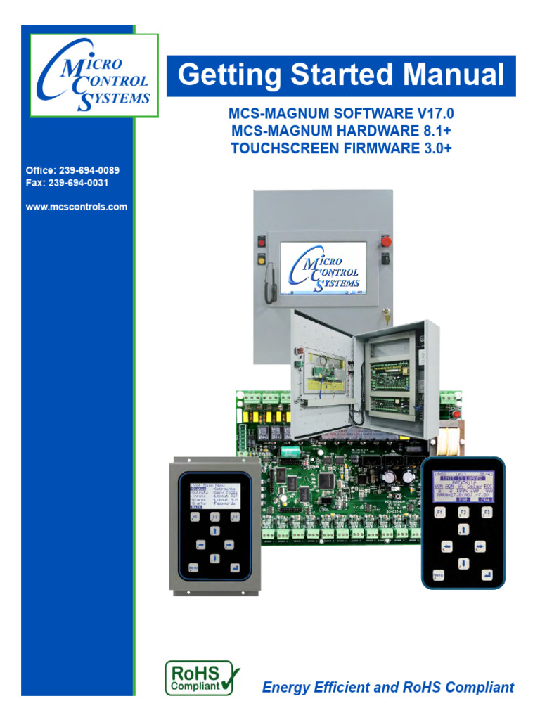 MCS Magnum V17.0 Getting Started Guide | PDF | Touchscreen | Icon ...