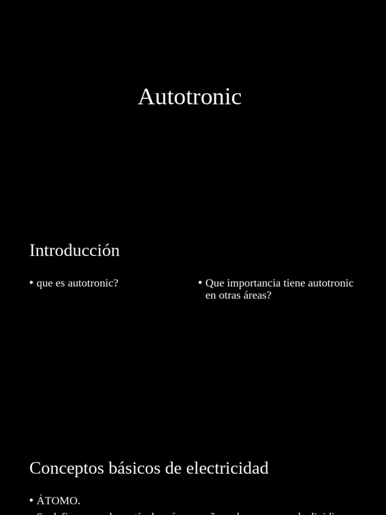Auto Tronic | PDF | Núcleo atómico | Electrón