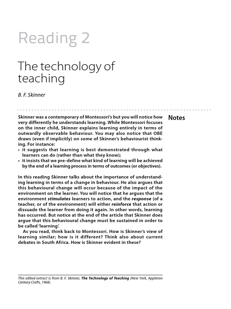 L & L Reader - Section One-Reading - 2 | PDF | Learning | Reinforcement