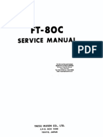 Yaesu FT 80C Service Manual