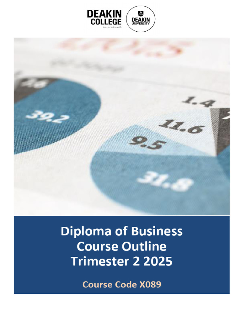Diploma of Business Course Outline 2025 | PDF | Macroeconomics | Business