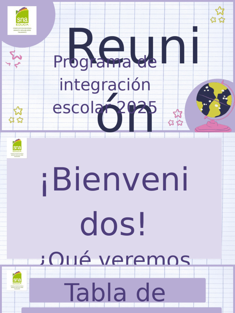 Programa de Integración Escolar 2025 | PDF