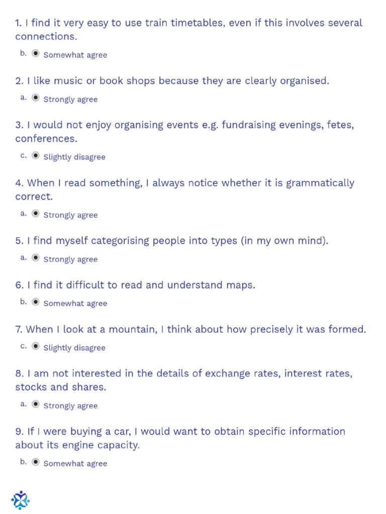 Systemizing Quotient Revised Test Guide | PDF