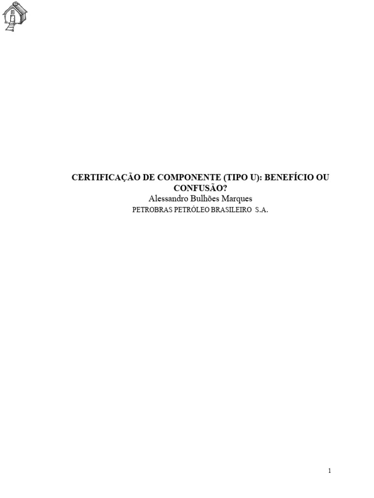 Certificação Tipo U: Esclarecimentos Essenciais | PDF | Metrologia
