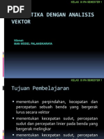 Download Kinematika Dengan Analisis Vektor by Nikmah Dani SN89309385 doc pdf