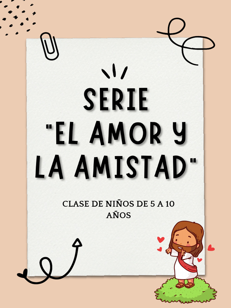 Amor y Amistad en la Enseñanza Infantil | PDF | Amor | Oración
