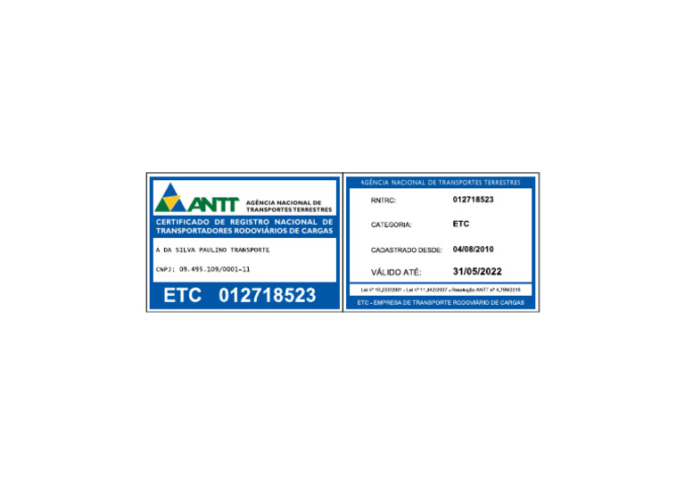ANTT | PDF