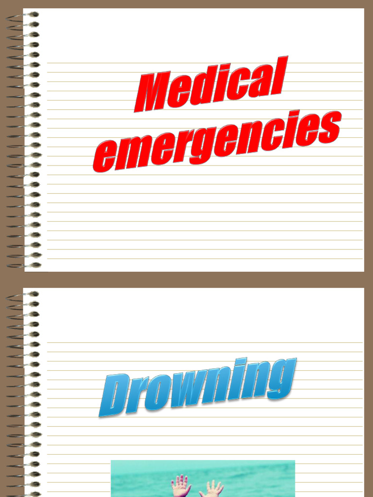 First Aid for Drowning and Shock | PDF | Shock (Circulatory) | Diseases ...