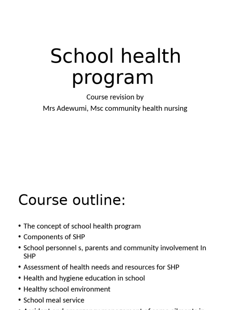 Comprehensive School Health Program Guide | PDF | Sanitation | Toilet