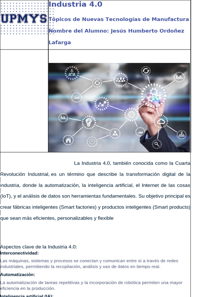 Actividad Industria 4.0 | PDF | Internet de las Cosas | Informática