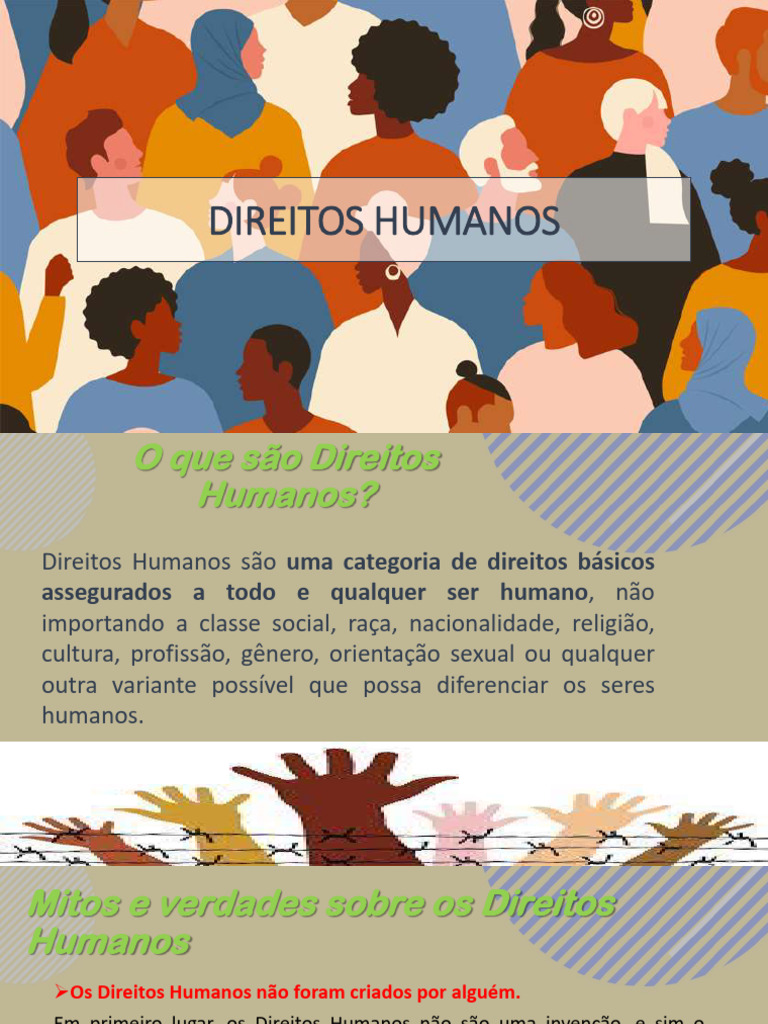 Entenda os Direitos Humanos e sua História | PDF | Direitos Humanos ...