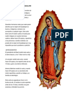 Carta de La Virgen de Guadalupe