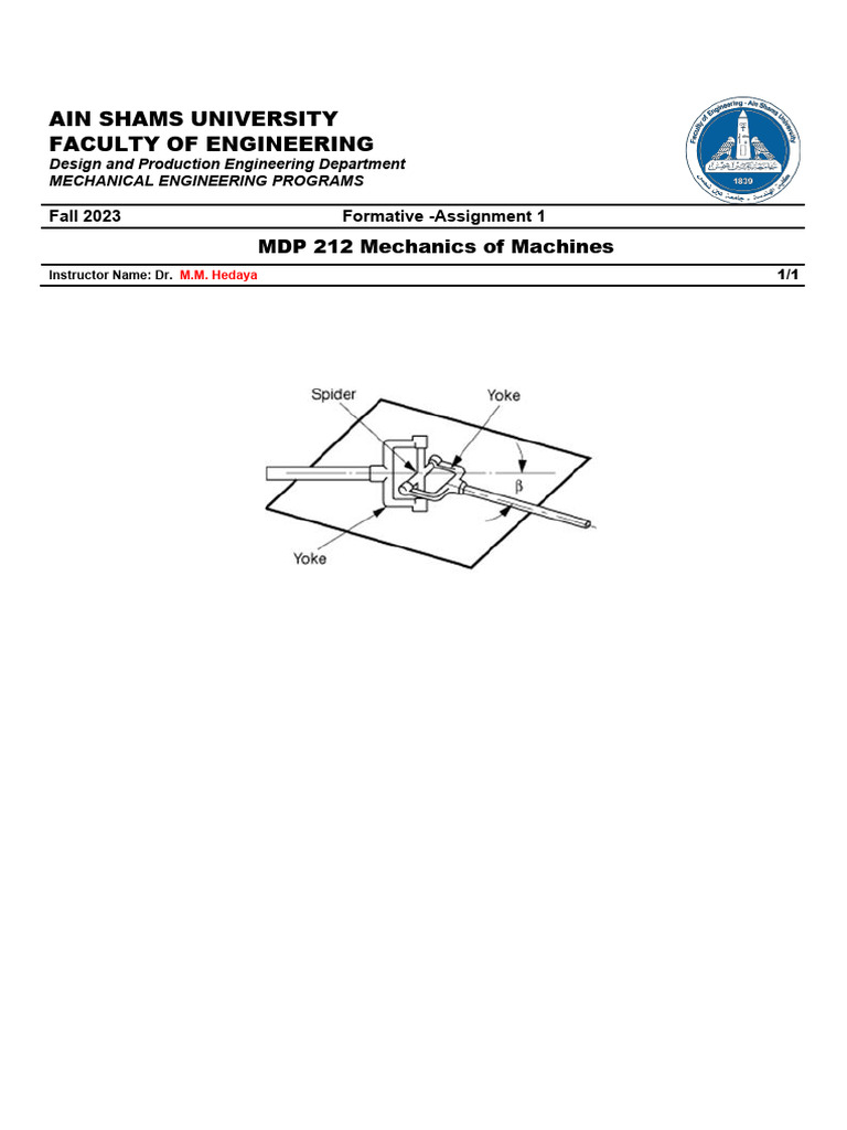 Angular Acceleration in Mechanical Systems | PDF