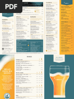 Topgolf Menu and Pricing Details | PDF | Hamburgers | Anheuser Busch Brands