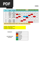 June 2025 Duty Roster Schedule | PDF