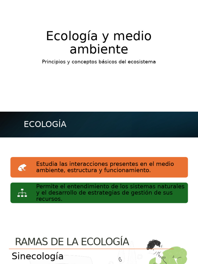 A. Ecología y Medio Ambiente. | PDF | Ecología | Entorno natural