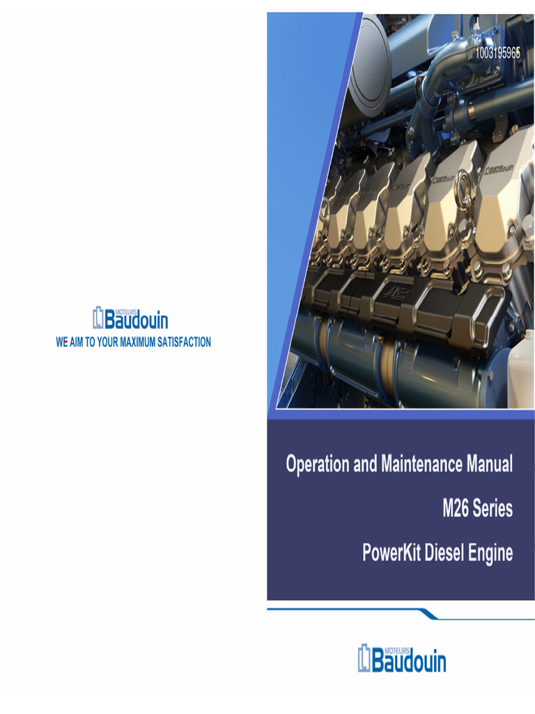 PowerKit M26 Diesel Engine Manual | PDF | Fuel Injection | Pump