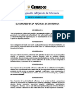 Regulación Enfermería Guatemala