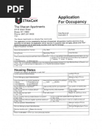 DCI Community Housing Application Form | PDF | Pension