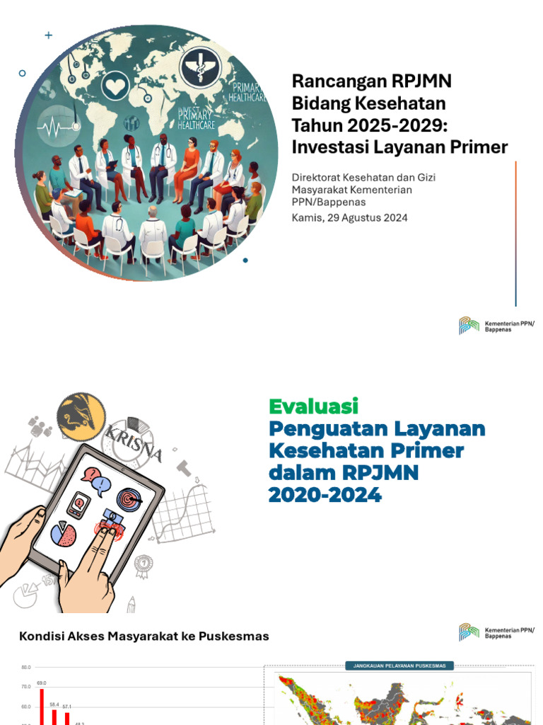 Rancangan RPJMN Kesehatan 2025-2029 | PDF