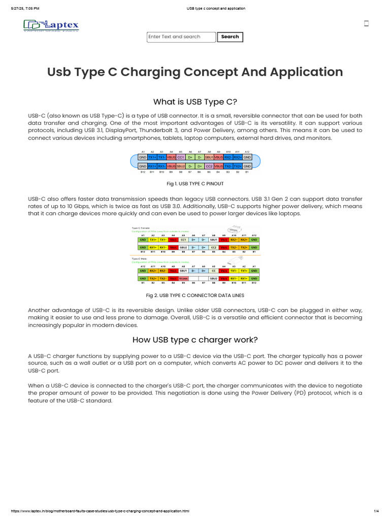 USB Type C Concept and Application | PDF | Usb | Digital Technology