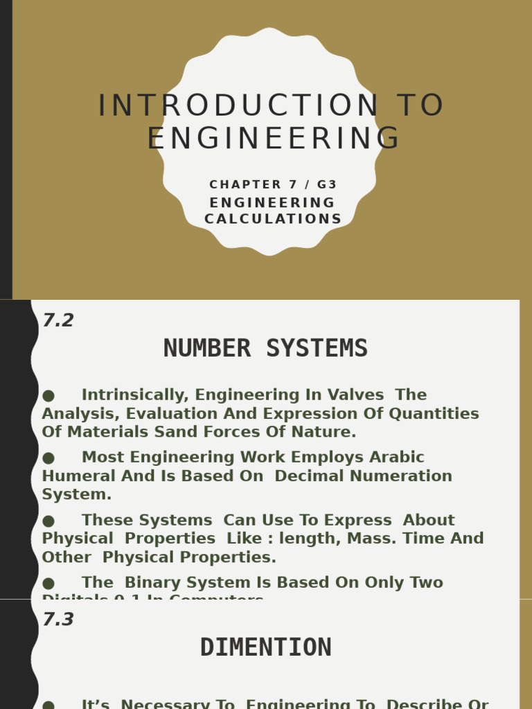 Introduction To Engineering | PDF | Geometry | Multiplication