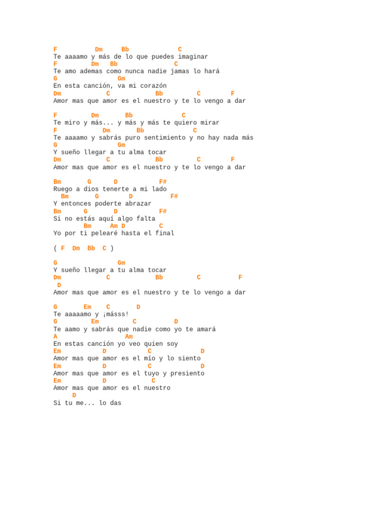 Letra de 