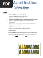 NCC Army Wing Rank Structure Overview | PDF | Corporal | Sergeant